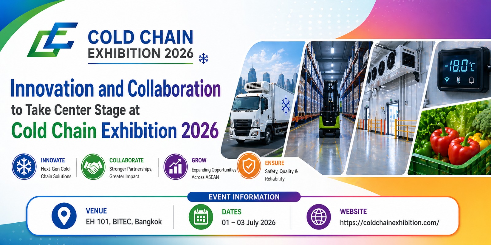 Innovation and Collaboration to Take Center Stage at Cold Chain Exhibition 2026