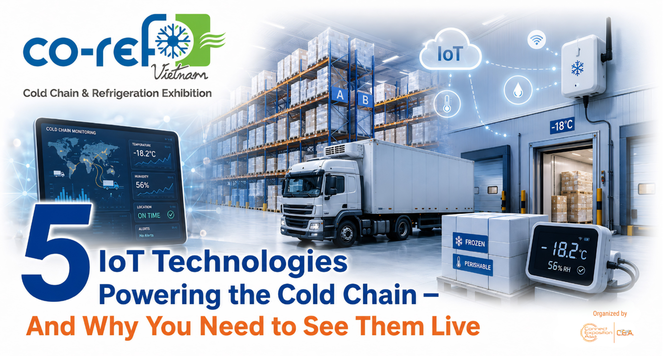 5 IoT Technologies Powering the Cold Chain — And Why You Need to See Them Live